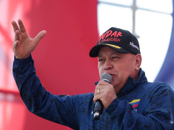 El ministro de Interior de Venezuela, Diosdado Cabello.