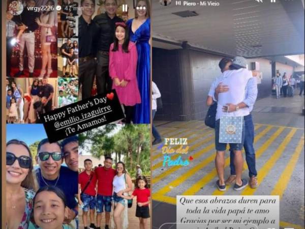 El 19 de marzo se celebra el Dia del Padre en Honduras y así felicitaron a jugadores y técnicos.