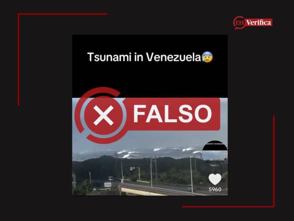 Captura de pantalla a una publicación de TikTok hecha el 25 de junio de 2026, adaptada a esta cartela.