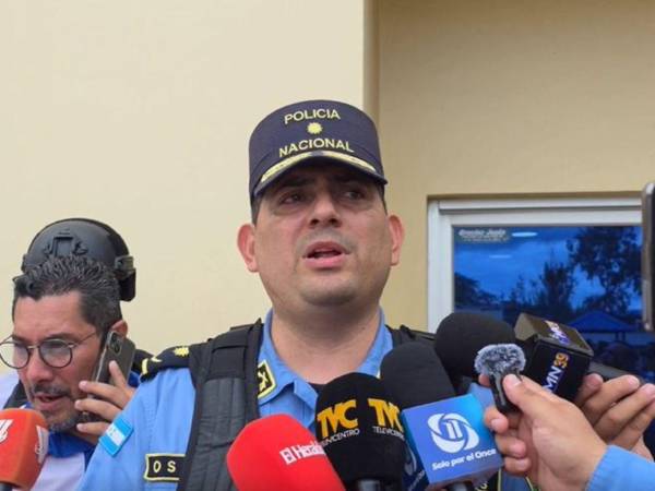 Adolf Rigoberto Osorio Cárcamo, comisario de Policía, jefe de UMEP #4, brindó detalles del caso del niño asesinado en El Tablón.