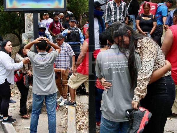 Un accidente se registró en la calle Los Alcaldes, a unos metros de un centro comercial de Tegucigalpa, en la capital de Honduras, luego que un motociclista quedara muy herido tras evitar atropellar una persona. Estos son los detalles del hecho.