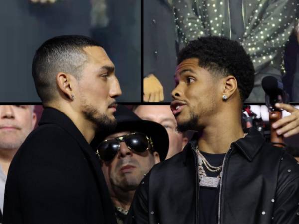 Teófimo López busca retener el cinturón ante un amenazante Shakur Stevenson.