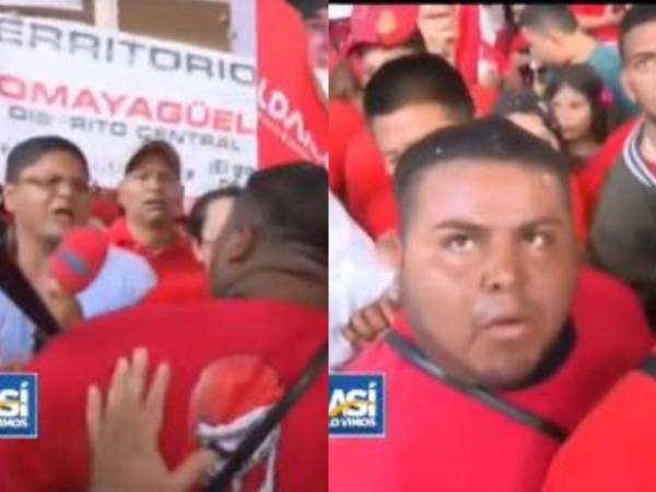 El comunicador fue agredido durante un evento político de Libre en el Distrito Central.