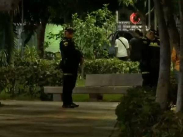 Una cuarta persona, de 63 años, que caminaba por el parque, resultó herida en el ataque, según la Policía.