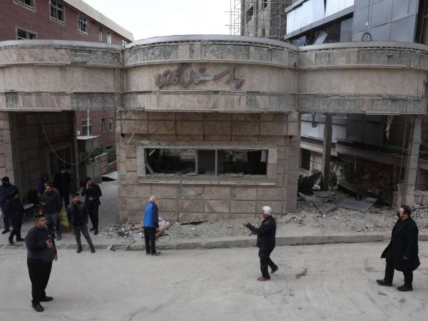 Los medios iraníes no informaron de posibles objetivos en esa zona, pero hay una comisaria de Policía allí.