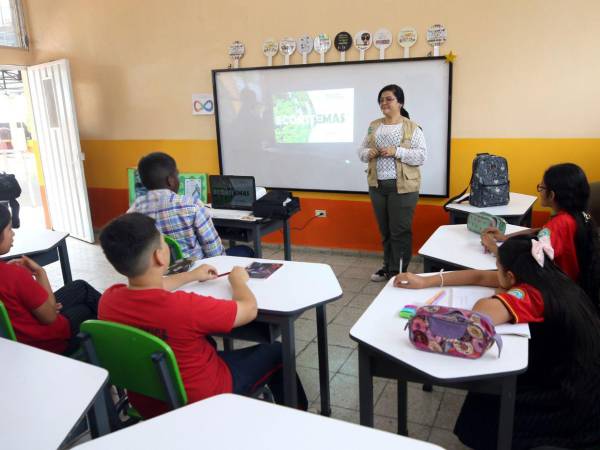 Estudiantes de los Comités Ambientales aprendieron sobre los ecosistemas existentes en el territorio nacional de la mano de expertos de DECOAS.