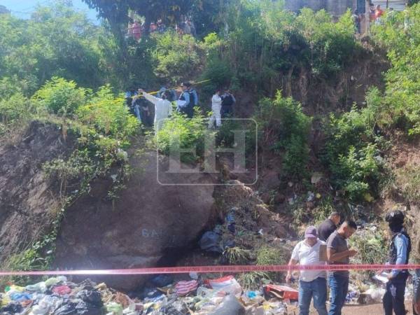 Hasta el momento se desconoce la identidad de la fallecida, cuyo cadáver fue lanzado a un abismo.