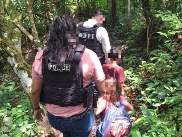 Los niños fueron trasladados de manera inmediata al Ministerio Público para su respectiva evaluación médica, legal y psicológica.