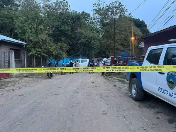 Tres jóvenes murieron de manera violenta en una colonia de El Progreso.