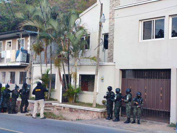 La Operación Hestia incluye nueve allanamientos y tres inspecciones en Francisco Morazán, El Paraíso y Yoro contra una red de lavado.