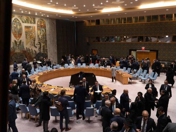 El Consejo de Seguridad de las Naciones Unidas se reunió este 5 de enero.