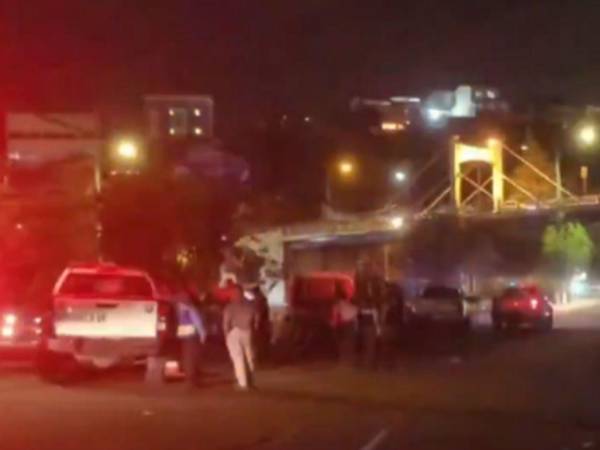 El incidente se reportó a la altura del anillo periférico de Tegucigalpa en horas de la noche del domingo 23 de agosto.