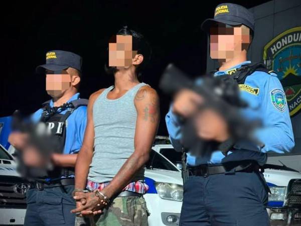 Alias Macuto fue capturado por la DPI tras ser señalado de cometer asaltos utilizando una pistola de balines para intimidar a sus víctimas en Tegucigalpa.