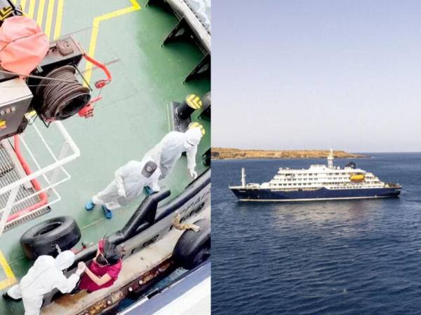 Más de un centenar de personas permanecen confinadas en sus camarotes tras registrarse un brote de hantavirus a bordo del crucero MV Hondius.