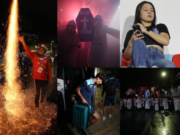 Olimpia y Moatgua se enfrentan esta noche en la jornada 14 del torneo Apertura 2025 de Liga Nacional. Este es el ambiente que se vive a pocos minutos del arranque del juego.