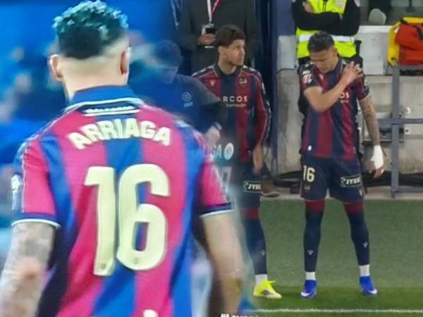 Kervin Arriaga perdió la titularidad con el Levante que comanda Luís Castro.