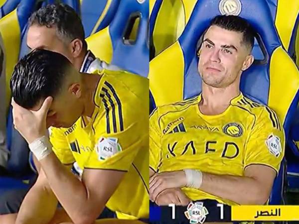 Cristiano Ronaldo estuvo al borde del llanto este día en Arabia luego que un compañero le privara de ser campeón de la liga arabe. ¿Qué pasó y cómo fue captado Ronaldo?