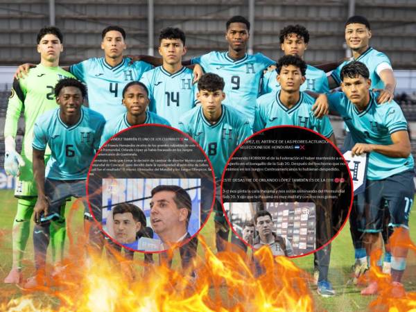 La Selección Sub-20 de Honduras cayó por goleada de 4-0 ante Panamá y queda eliminada del Premundial de Concacaf. La prensa reacciona ante este fracaso.