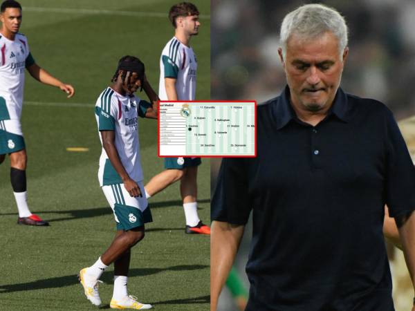 José Mourinho tendrá su primer compromiso al frente del Real Madrid en su regreso y será contra el Inter de Milán donde presentará una serie de bajas