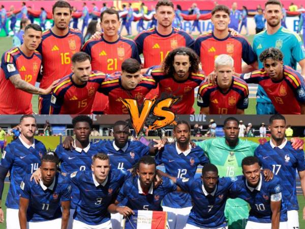 España vs Francia se enfrentarán por 39.ª vez entre amistosos y torneos oficiales, con un claro dominio de La Roja.