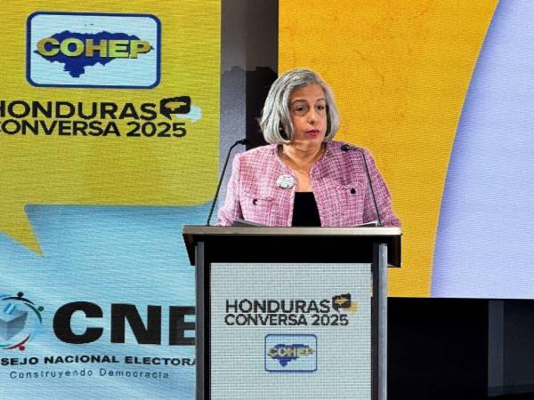El Consejo Hondureño de la Empresa Privada (Cohep) es dirigido por la ingeniera Anabel Gallardo.