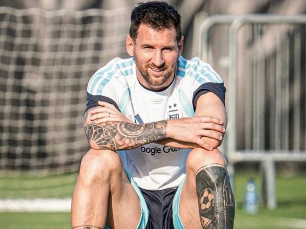Messi ha estado entrenando con la selección argentina previo al Mundial United 2026.