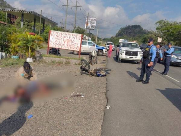 El hecho se registró en la carretera RN-15, a la altura del kilómetro 52, cerca del balneario Villa Real, según informaron autoridades.