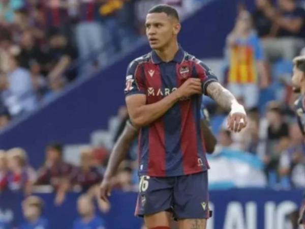Kervin Arriaga se perdió el último partido del Levante contra Real Madrid.