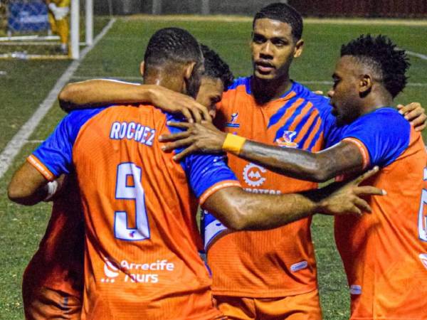 Imágenes del desarrollo del partido.