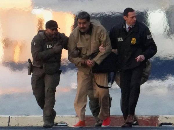 Nicolas Maduro, expresidente de Venezuela, fue llevado a Estados Unidos tras ser capturado en el palacio de Miraflores.