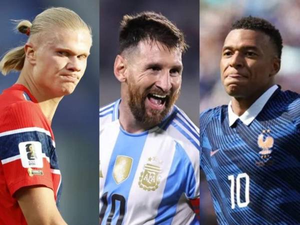 Haaland, Messi y Mbappé, las grandes estrellas de la primera fecha mundialista.