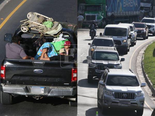 El feriado de vacaciones por concepto de Semana Santa concluyó, por lo que inició el retorno masivo de viajeros a la capital, causando congestionamiento vial en los principales ejes carreteros como la salida al norte. A continuación las imágenes y los detalles.