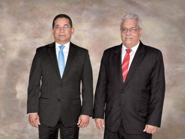 Los exmagistrados del Tribunal Superior de Cuentas, (TSC),José Juan Pineda Varela y Ricardo Rodríguez se están defendiendo en libertad.