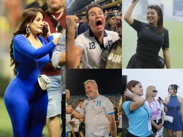 El estadio Francisco Morazán de San Pedro Sula se llenó de famosos para ver el partido de titkokers entre Honduras y El Salvador. Aquí te los mostramos.
