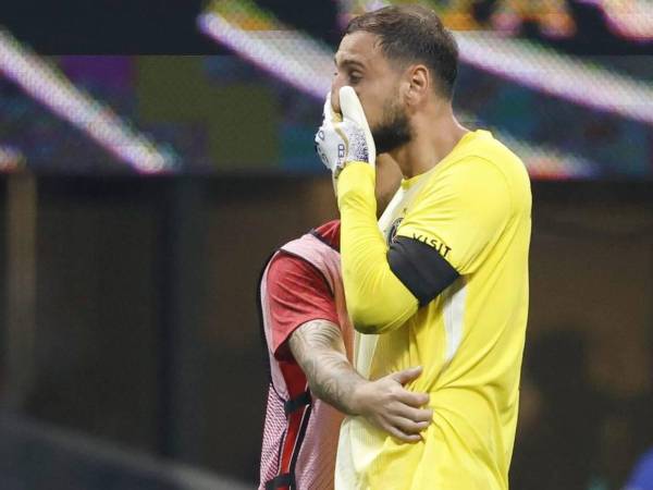 Donnarumma terminó lesionando a Musiala en una disputa de un balón.
