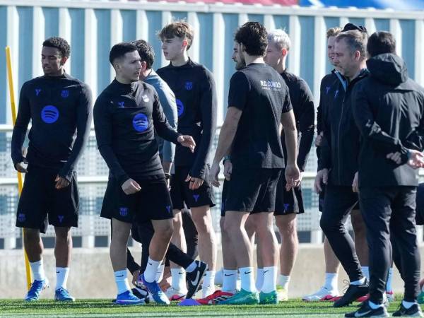 El Barcelona regresó a los entrenos pensando en juego ante Girona.