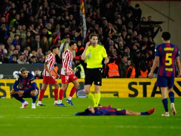 Imágenes del desarrollo del partido.