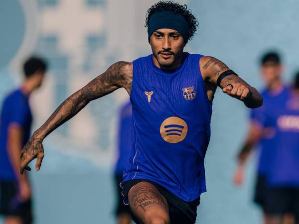 Raphinha se ha unido a los entrenamientos del FC Barcelona.