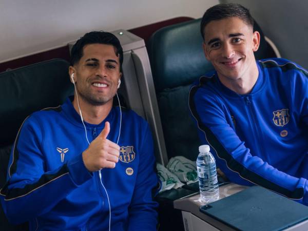El FC Barcelona ya viajó a Turquía para su segundo compromiso en Champiosn League.