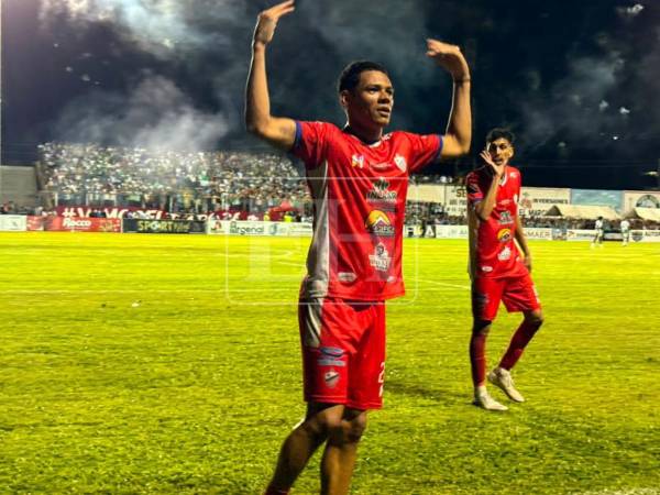 Edilson Gómez empató el partido para los locales ante Hondupino.