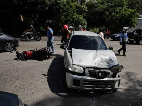 Los motociclistas son los más afectados en los accidentes viales.