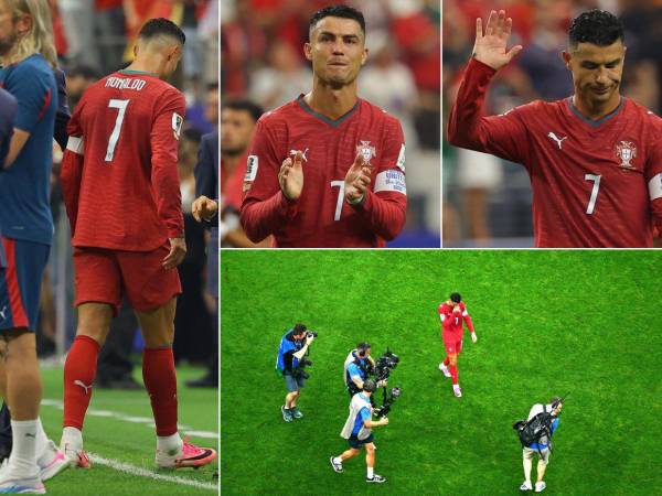 Cristiano Ronaldo y Portugal quedaron eliminados del Mundial 2026 tras caer 1-0 ante España en octavos de final del Mundial 2026. CR7 se quebró y así fue captado tras el pitazo final.