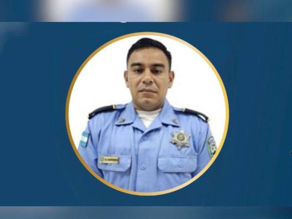 El agente de la Policía Nacional Cristian Miguel Baca Carranza, falleció en un accidente vial en la carretera al sur del país, a inmediaciones de Sabanagrande.