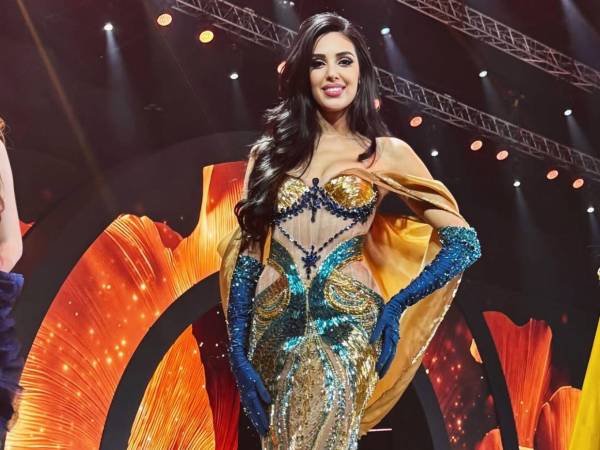 La bella catracha deslumbró en cada una de sus participaciones.