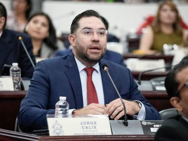 El jefe de la bancada del Partido Liberal, Jorge Cálix.
