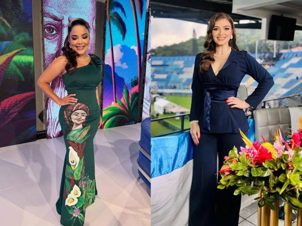 Rindiendo honor a la patria con tonos verdes y azules, los presentadores hondureños han deslumbrado a todos en redes. Aquí las imágenes de sus atuendos.