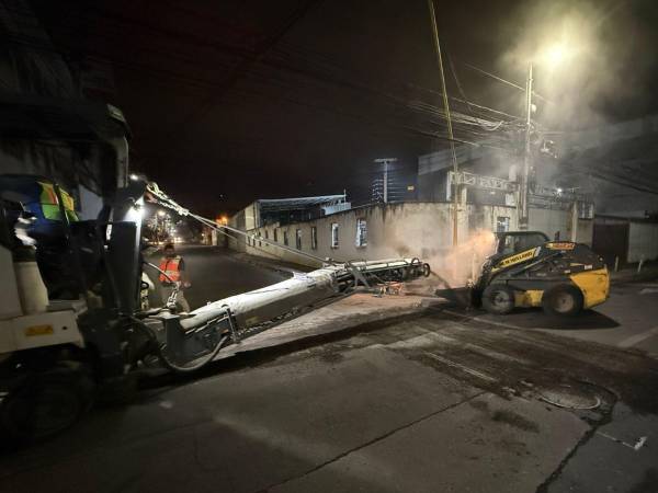 Tras la toma de posesión, la comuna capitalina explicó que reactivó varios proyectos de recuperación vial en Tegucigalpa y Comayagüela.