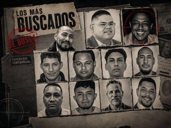 Al menos 11 personas figuran en la lista de más buscados de Honduras y agencias de Estados Unidos.