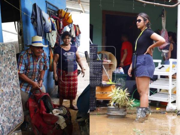 Santa Cruz de Yojoa, en el departamento de Cortés, registró inundaciones luego de la crecida de un río. Los ciudadanos han realizado en las últimas horas los trabajos de limpieza y así lucen.