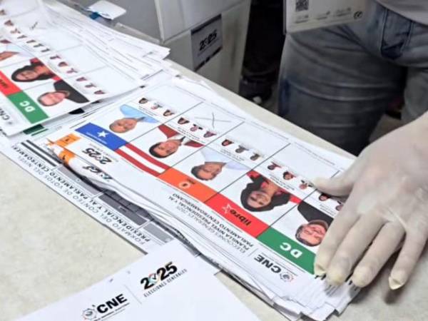 El jueves 18 de diciembre inició el escrutinio especial.